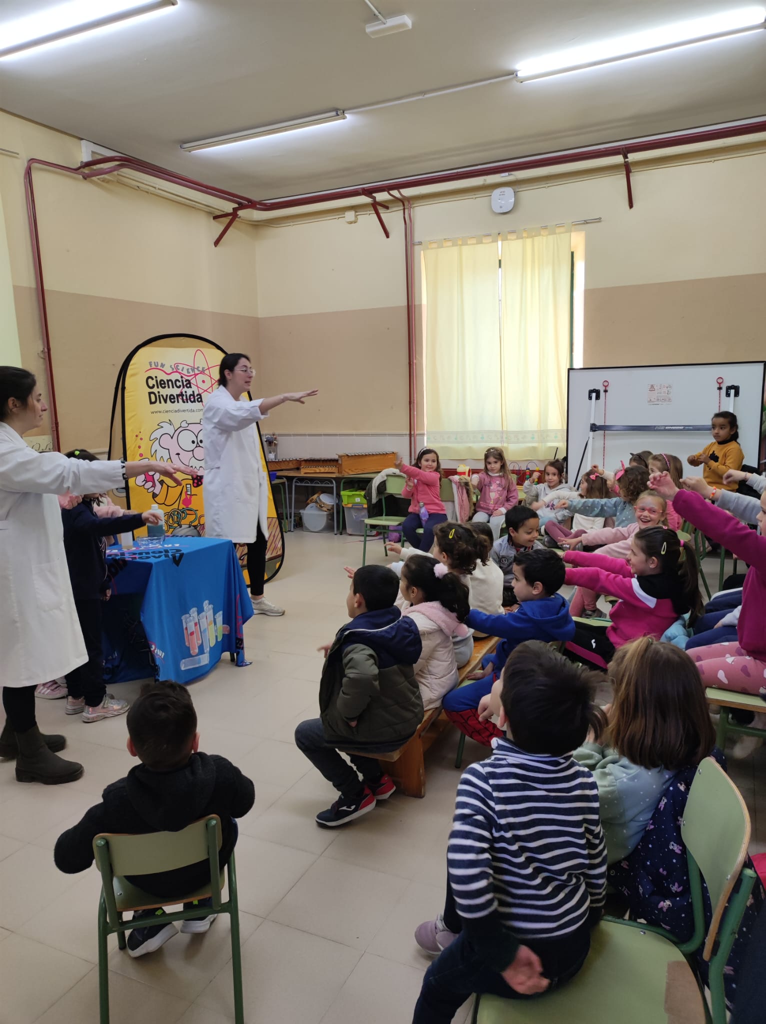 Taller De Ciencia Divertida Curso Ceip Nuestra Se Ora Del