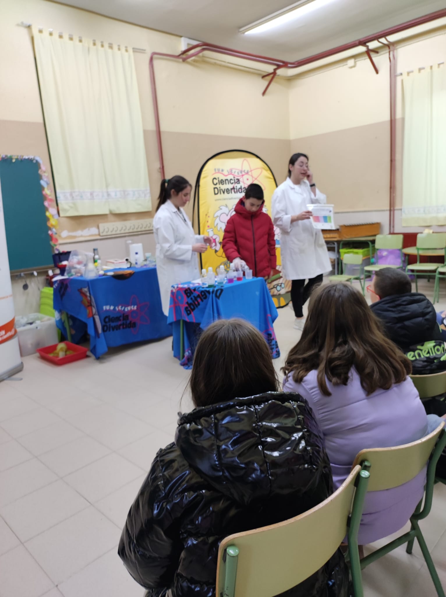 Taller De Ciencia Divertida Curso Ceip Nuestra Se Ora Del